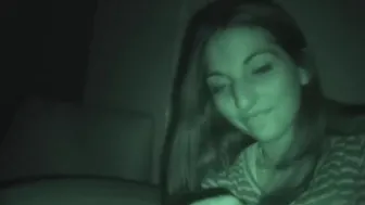 On Camera porn video – Exciting night vision sex tape with Hispanic eighteen Jimena Lago
