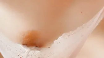 Thin sluts masturbating inside lingerie. Transparent lingerie rubbing her unshaved