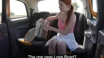 Fake Taxi Pale skinned tennis payer is fuck rough over the taxi bonnet
