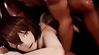 【MMD R-teenagers SEX DANCE】BALTIMORE Insane boned yummy sweet good booty boned [CREDIT BY] Ngon_MMD