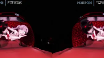 RWBY - Ruby  Weiss Double ORAL SEX [VR 4K MMD R18 HENTAI]