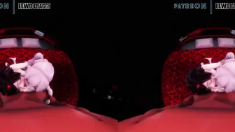 RWBY - Ruby  Weiss Double ORAL SEX [VR 4K MMD R18 HENTAI]