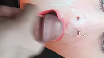 Ivy-Lebelle's Massive Load Compilation" or "Mommy Loves A Huge Dick!", this compilation showcases multiple scenes of amateur milf Ivvylebbell with big cocks in her mouth
