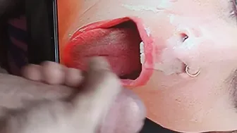 Ivy-Lebelle's Massive Load Compilation" or "Mommy Loves A Huge Dick!", this compilation showcases multiple scenes of amateur milf Ivvylebbell with big cocks in her mouth