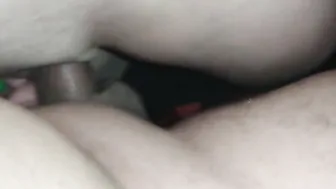 Cum into Tights after Intensive Rubbing
