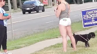 Nice Pawg into shorts oh my must view this 1