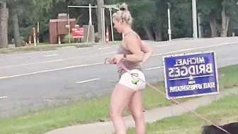 Nice Pawg into shorts oh my must view this 1