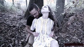 Halloween Film: he Finds Ghost inside Woods offer her new Life with Squirt and Facefucking