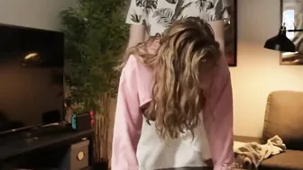 Super Sexy Beauty Girl with Unreal Long Titted Gets Banged from behind
