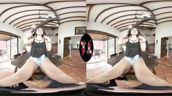 VRLatina - Exotic Long Butt Teenagers pov Fucking - VR