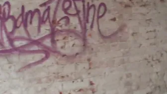 A mysterious abandoned building lured a young dude and satisfied