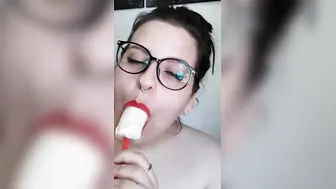 Who wants an icy snack ?