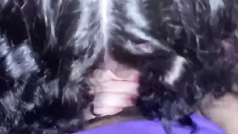 Sucking Off his meat