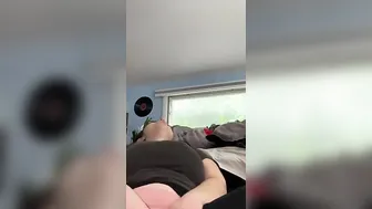 sexy bushy teenie rips pants and soaks her underwear