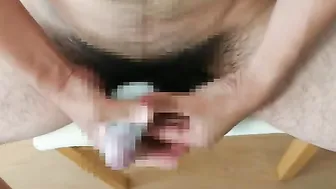 [Amateur individual shooting] I was too late to masturbate at a pocket vagina before going to work.