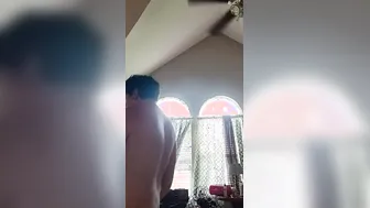 Supreme cougar takes it all off