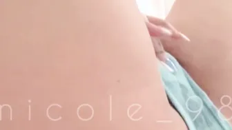 first masturbation of the day 