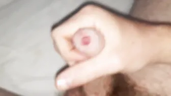 Daddy pumping his dick // cum on me lol