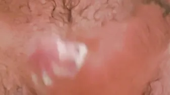 Man jacks off inside shower