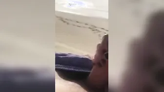 Cock Flash: A French beurette surprises me on the beach and ends up making me cum