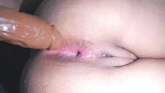 rough skinny creamy anal