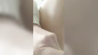 Adorable Blonde 18 Year Old Masturbating Both Holes;Deep Penetration With Hair Fondle  Bottle On Restroom Floor