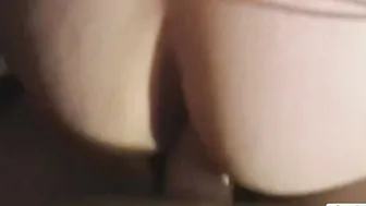 Private point of view porn scene ending creampie into mouth with drink