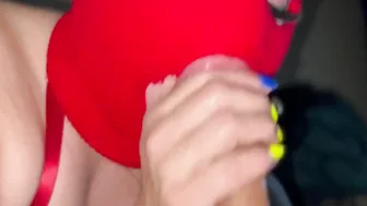 Nasty sloppy oral sex