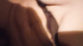 The landlady takes the rent for the cottage. Ejaculates 7 times. Real home scene. Sex into different positio