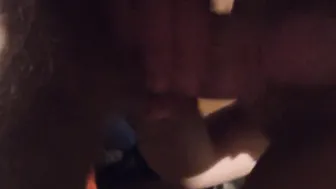 The landlady takes the rent for the cottage. Ejaculates 7 times. Real home scene. Sex into different positio