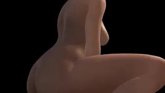 Milf using the corner of the washing machine