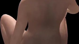 Milf using the corner of the washing machine