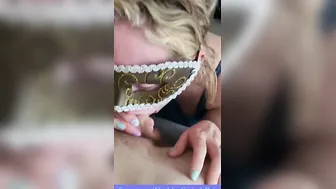 Head cum into throat