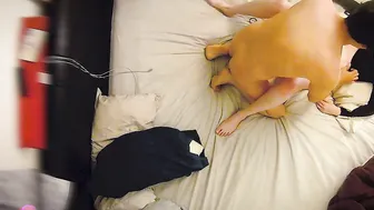 Candid lovers just relaxing and casually fucking. Wife makes a porno. REAL amateur lovers homemade