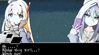 Buzama [Hentai sex fight game] Ep.two futanari turned in a mommy with gigantic hooters and milked