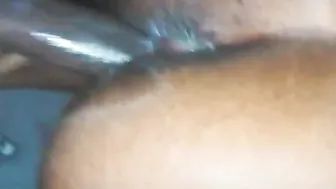 Cunt was so leaking on my penis so I bust inside it