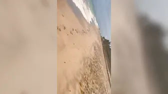 milf caught Squirting PISS on President TRUMPS Mar-a-Lagos homemade BEACH