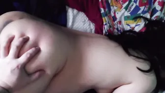 Pregnant Vietnamese goddess nailed doggy style