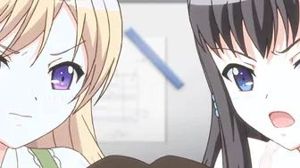 Hentai Animated Eroge 2 Goddess Girls Wants to Seduce the Same Dude... They Make Him Cum Together