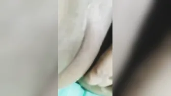 Filthy Muslim hijab sluts anal and vagina fucking with cucumber
