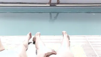 Flashing and cumming for a stranger into a naked resort My cuckold hubby didnt want to play