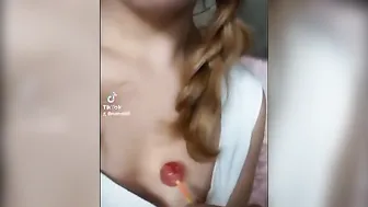 Chupetin + Tiktok = xxx me chupo todo el chuepetin bien mojadita.. Lollipop + Tiktok 1/2