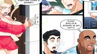Cheated into my own house pt. #3 - Cuckold hubby watches Soccer Team to Gang Bang his Wifey