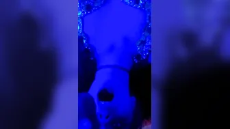 Blue whore missplaything getting facefucked