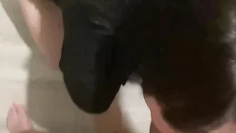 18 yo yo cocksucker Wensday K getting BIG FACIAL