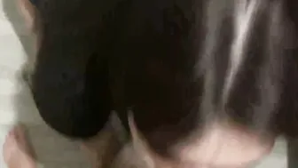 18 yo yo cocksucker Wensday K getting BIG FACIAL
