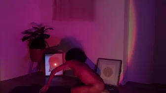 Solo Female Workout and Erotic Masturbation - Princesshaze