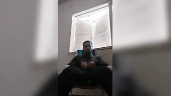 Bro reach his chair for hugest amount of pissing