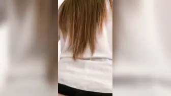 I banged my rider she likes to jump on me I cum into her cum flows on her soak hole