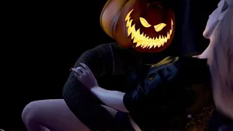 Animated 3D uncensored Straw Man